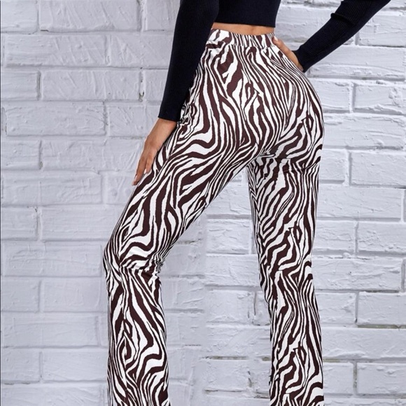 Zebra Striped Pants - Picture 4 of 4